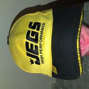 JEGS High Performance Hat Promo Cap Car Auto Parts Adult Adjustable Yell…